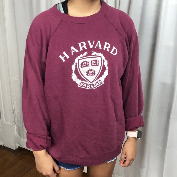harvard oversized sweatshirt